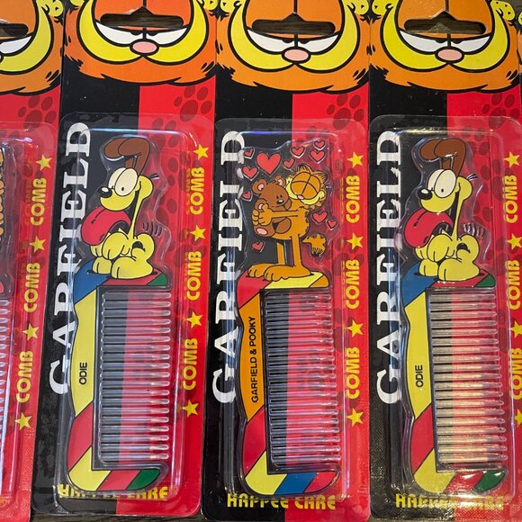 8 Rare Happee Care Combs - Garfield - Picture 4 of 5
